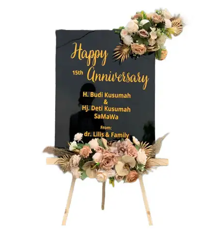 Papan Bunga Akrilik Cibalongsari