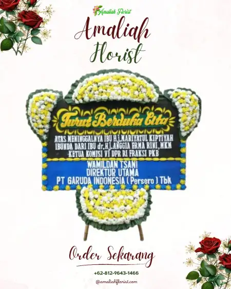 Papan Bunga Duka Cibalongsari